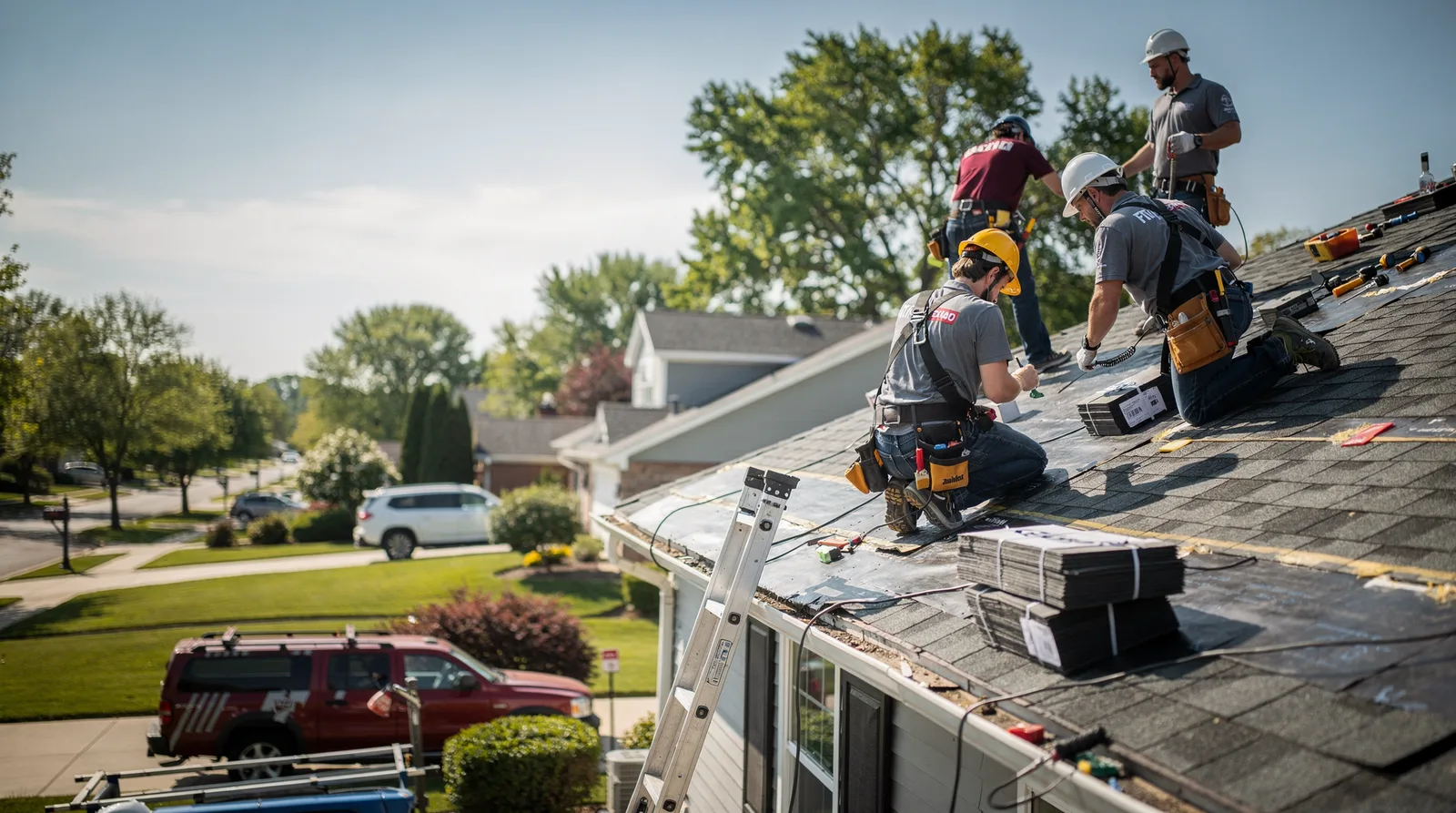 Roof Repair in Trenton, IL around you